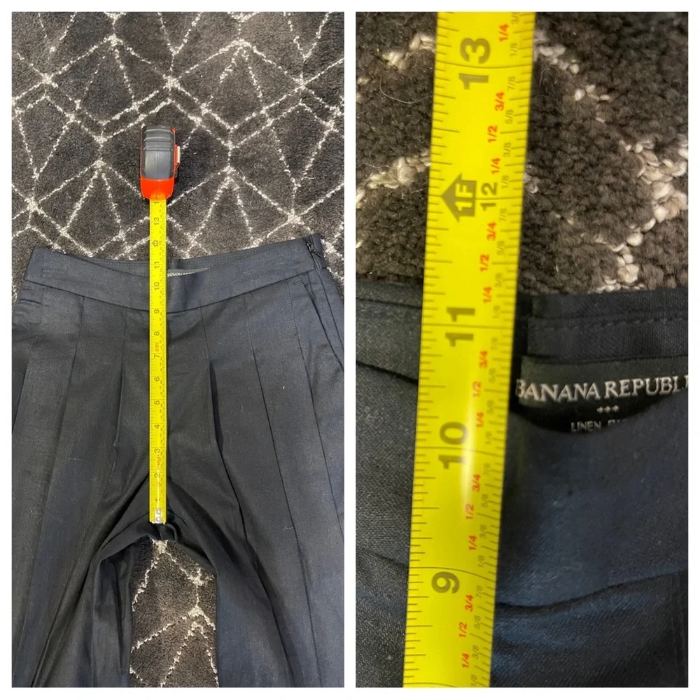 NWT! Banana Republic LINEN-BLEND PALAZZO PANT